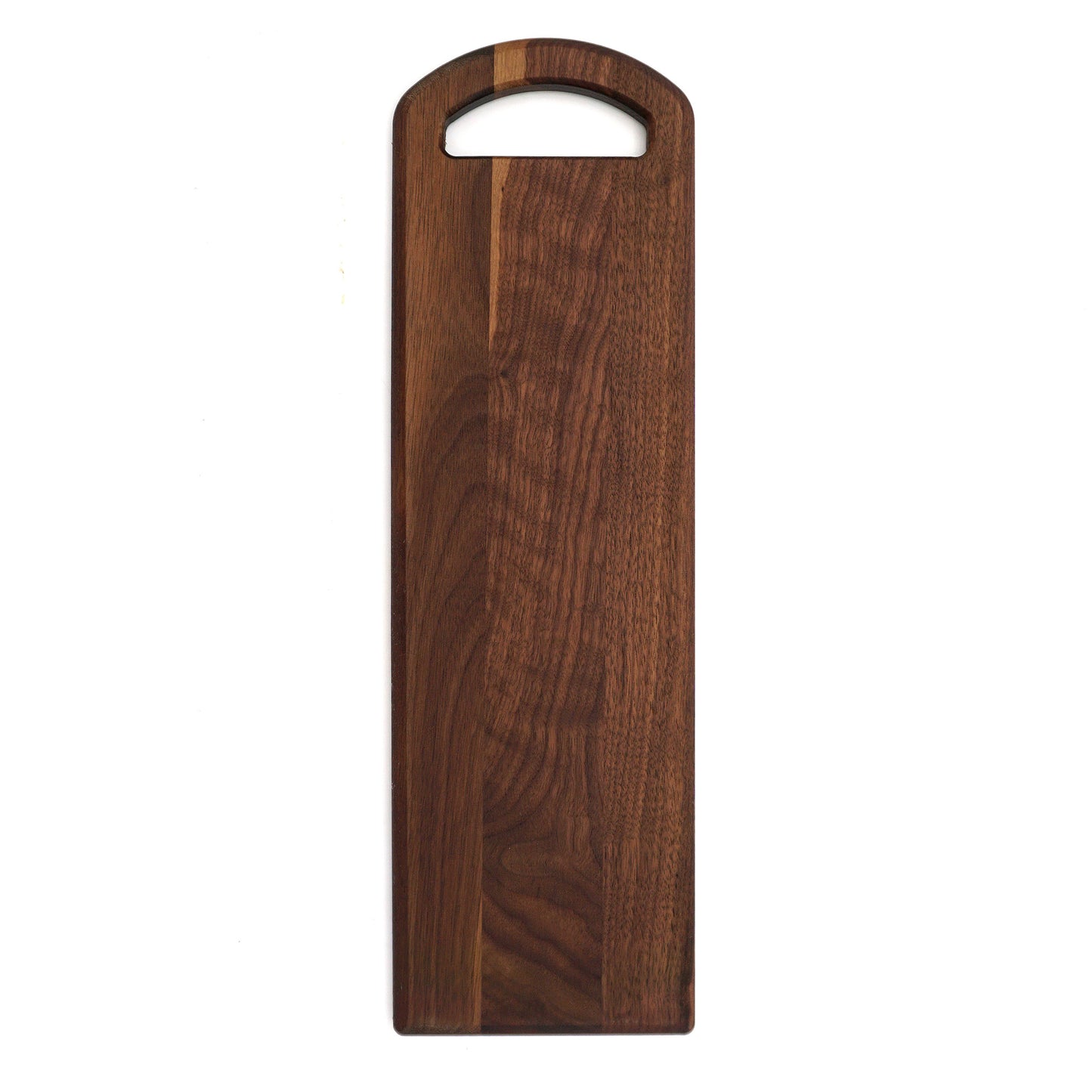 Walnut Serving Board with Oval Handle-20" x 6"