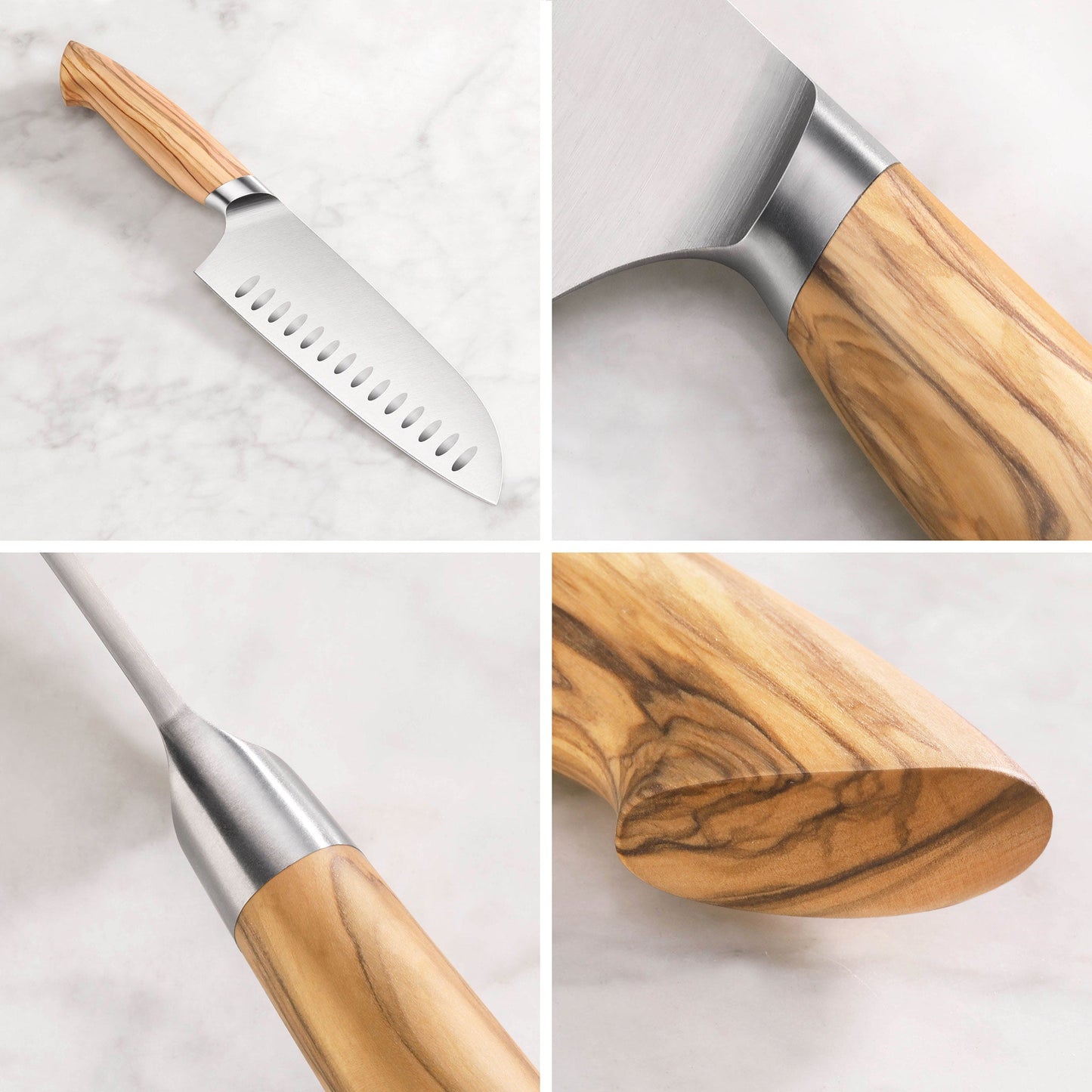 Cangshan 7" Santoku Knife-Oliv