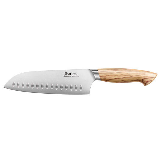 Cangshan 7" Santoku Knife-Oliv