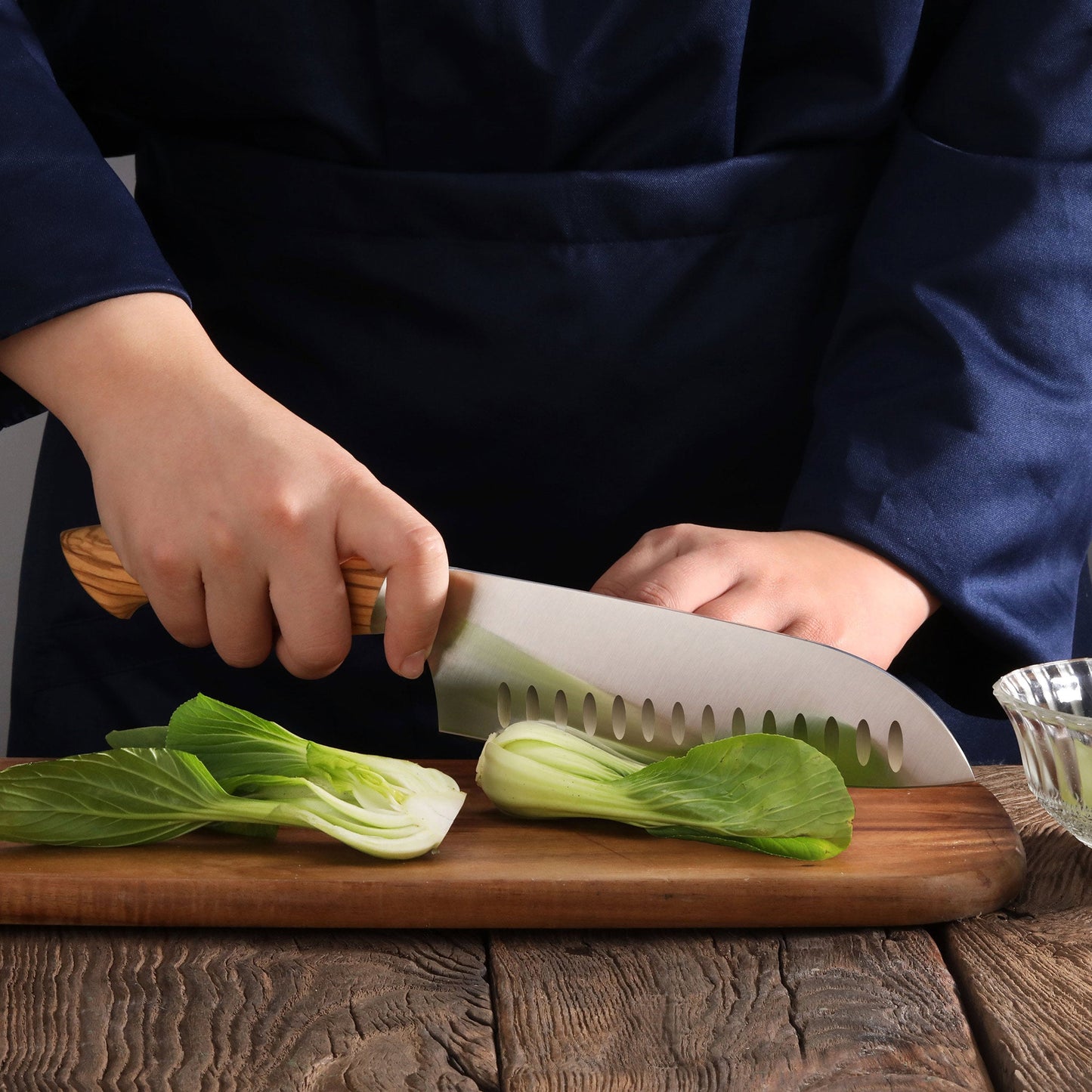 Cangshan 7" Santoku Knife-Oliv