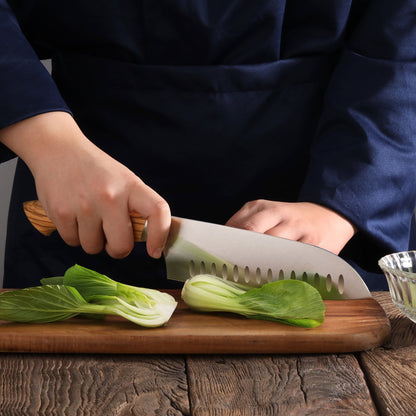 Cangshan 7" Santoku Knife-Oliv