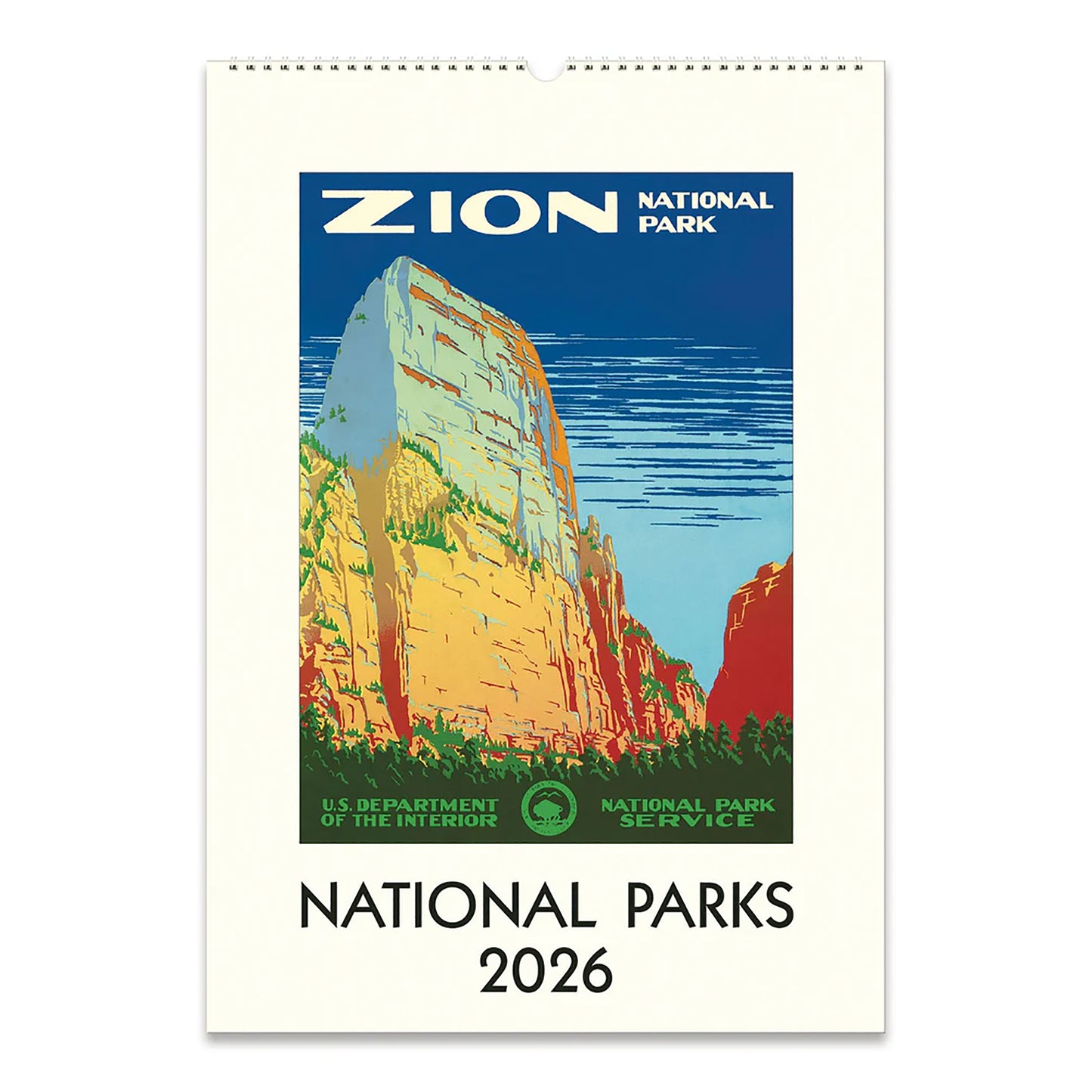 Cavallini Wall Calendar-National Parks 2026