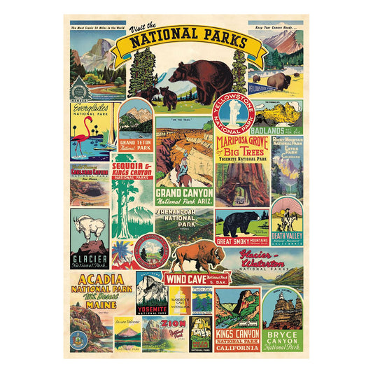 Cavallini Vintage Poster National Parks