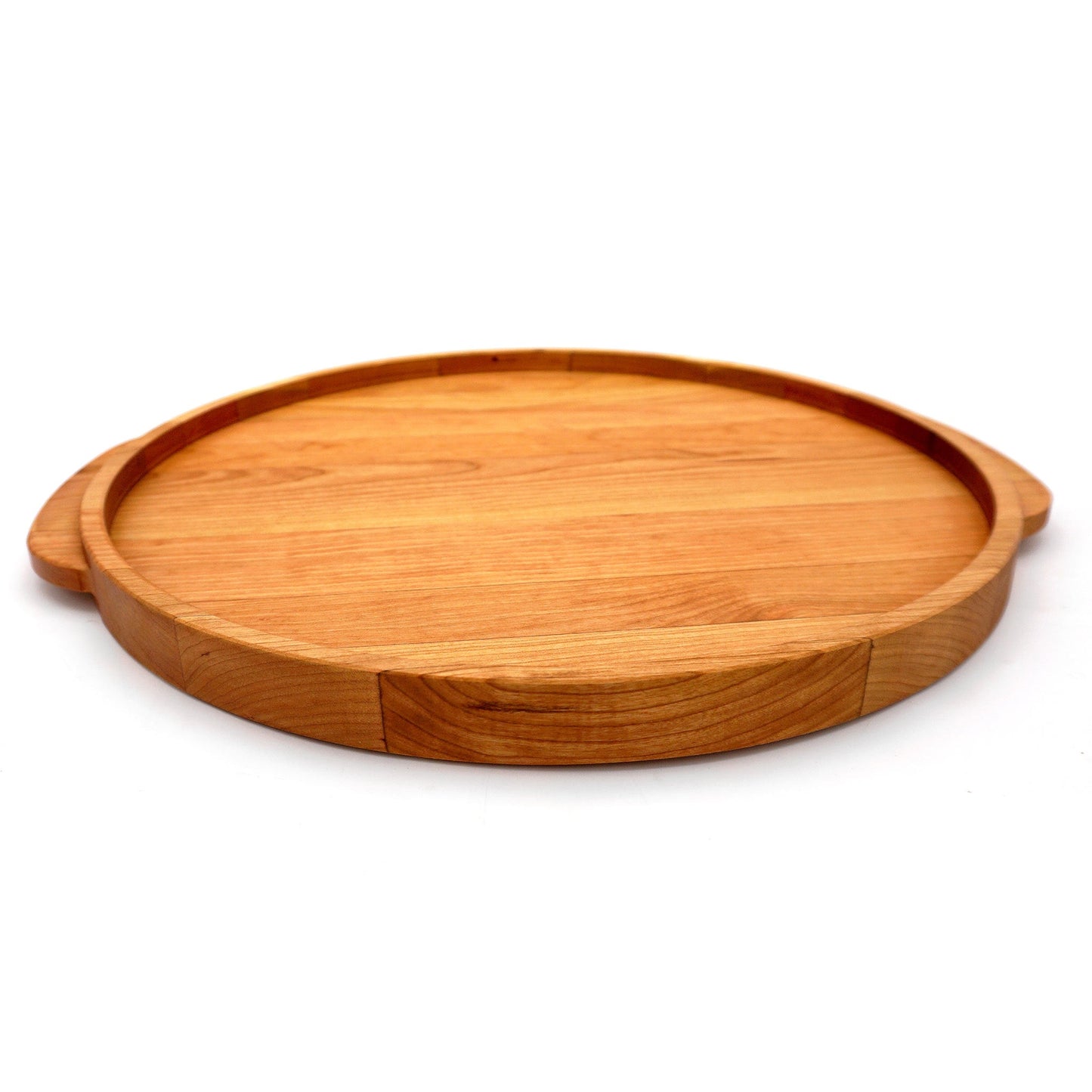Cherry Round Wooden Serving Tray-18"Round