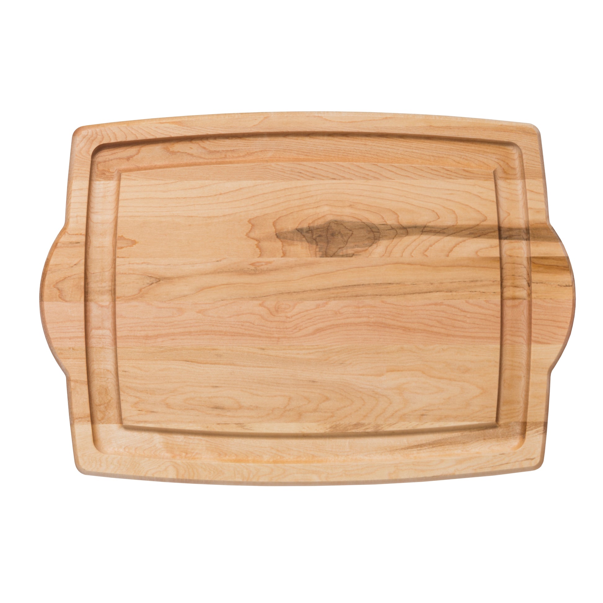 Maple Carving Board with Handles-20" x 14"