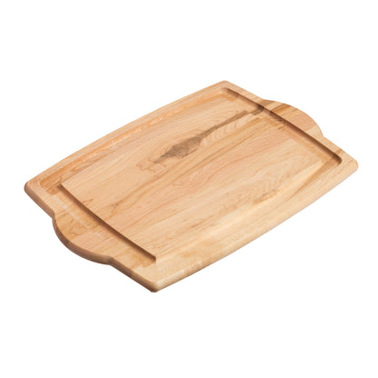 Maple Carving Board with Handles-20" x 14"