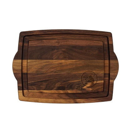 Black Angus Walnut Farmhouse Carving Board-20" x 14"