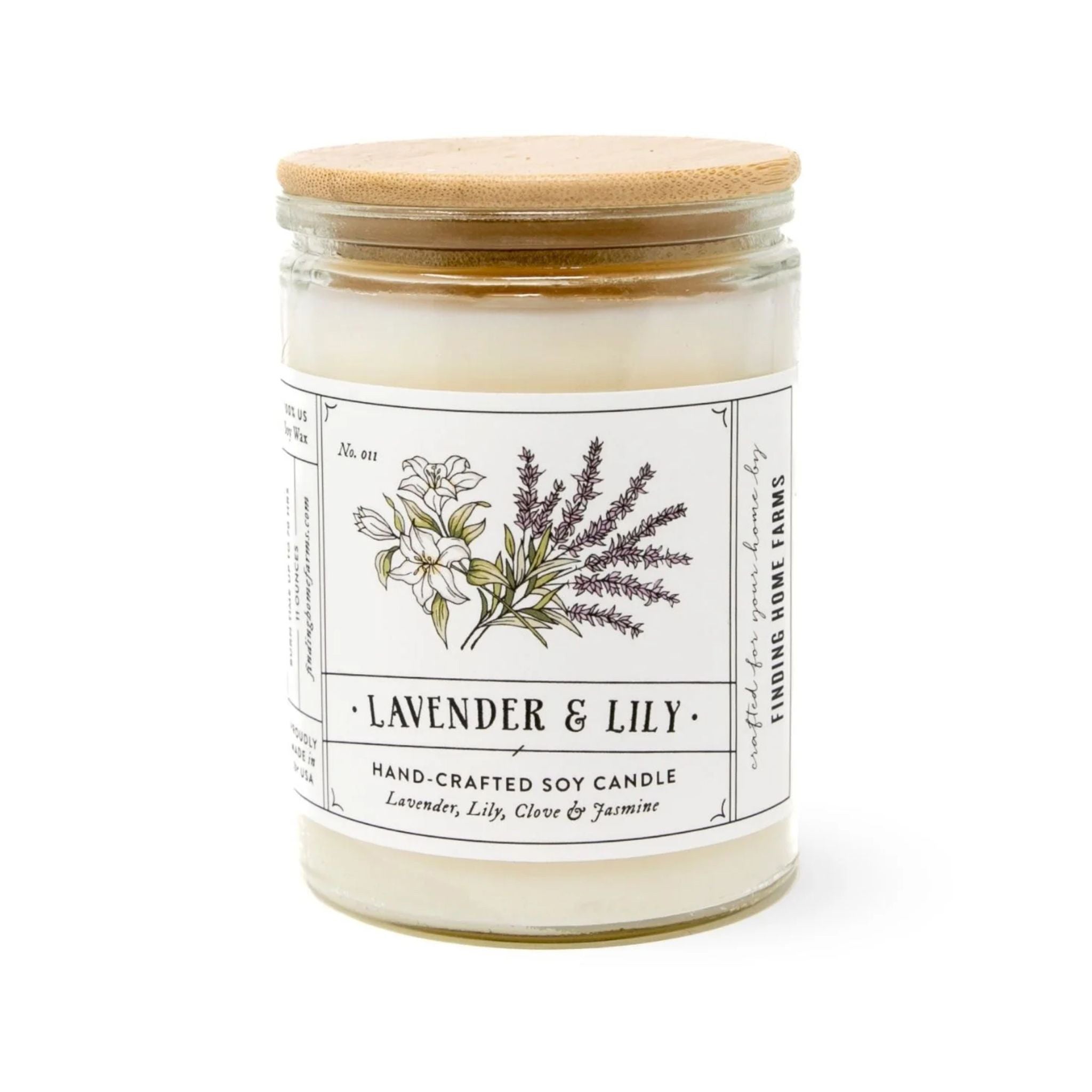 Lavender & Lily Soy Candle - Thumbnail 2