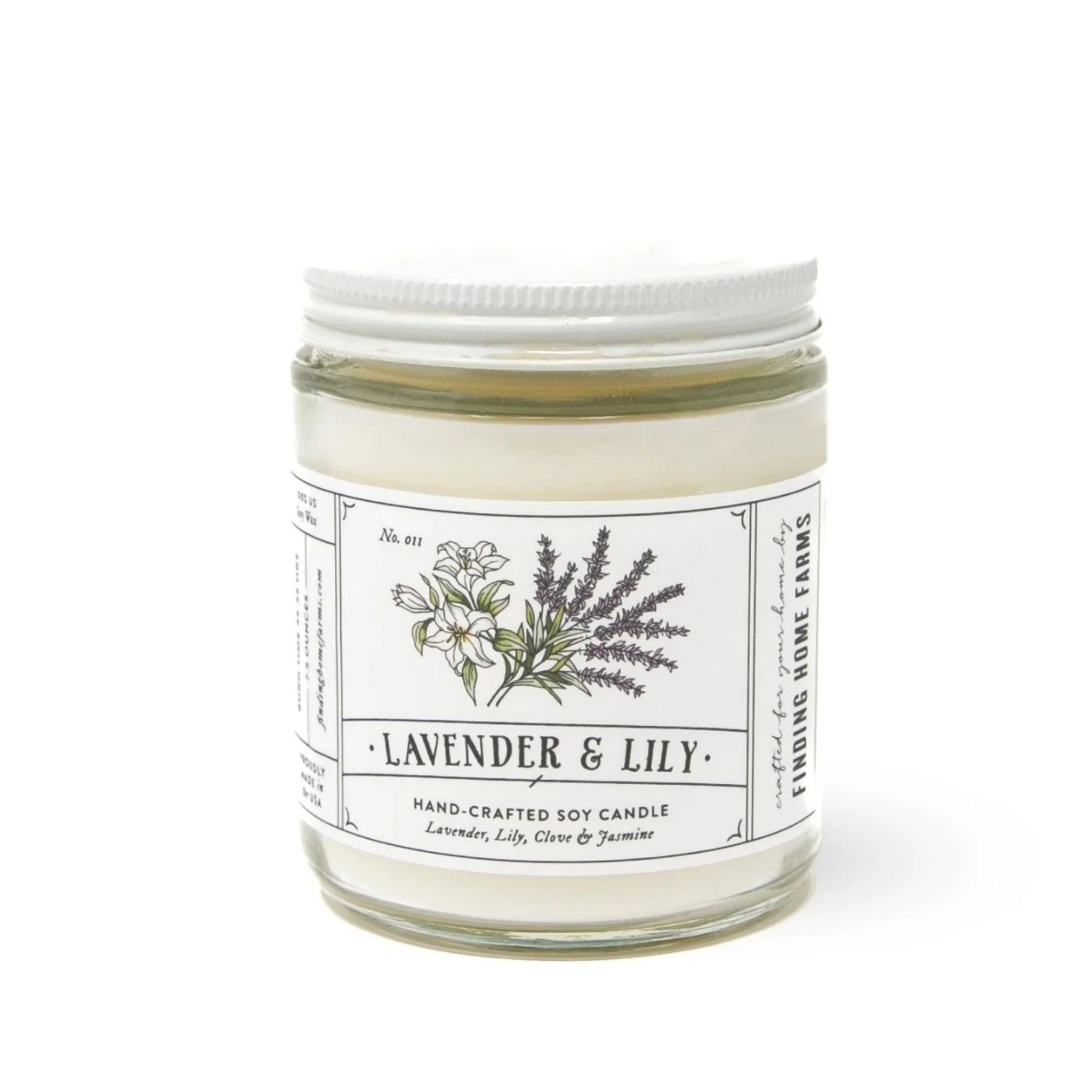 Lavender & Lily Soy Candle