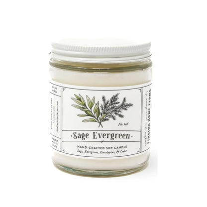 Sage & Evergreen Soy Candle