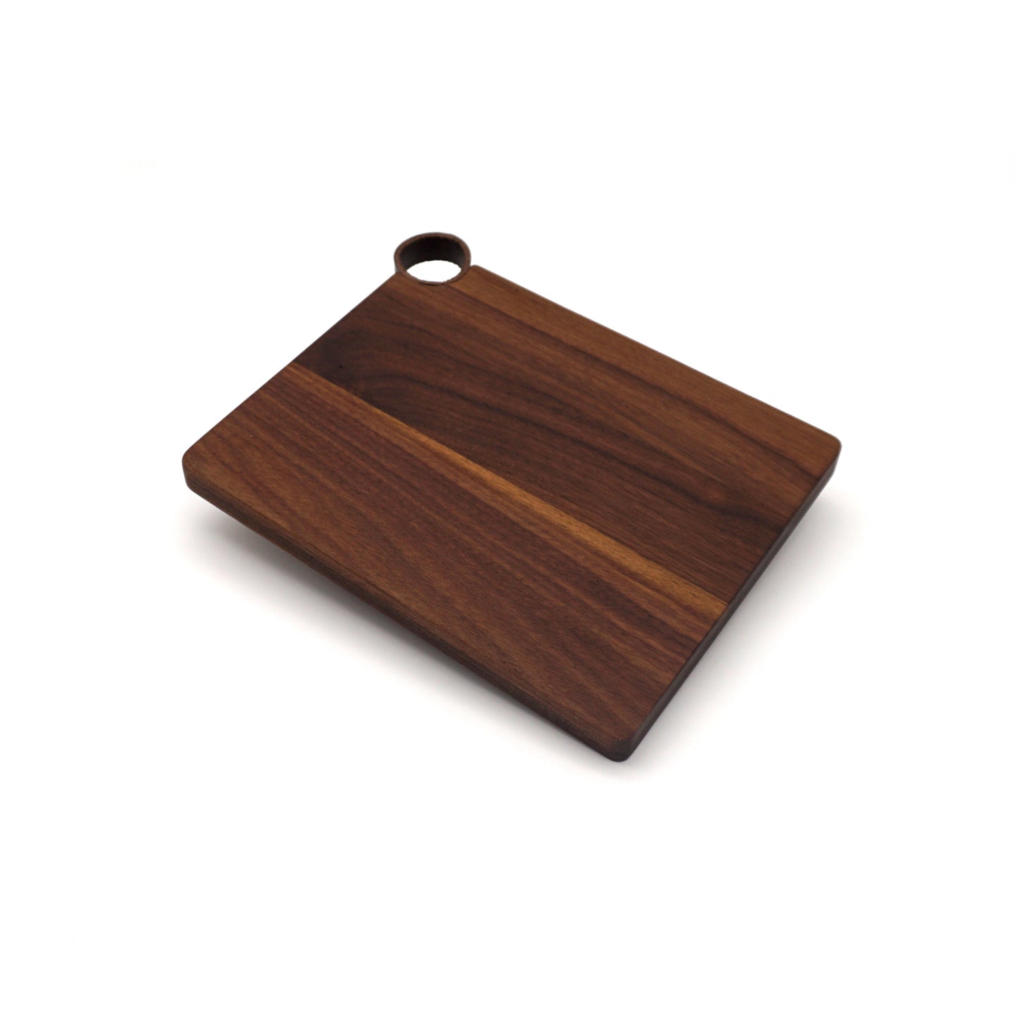 Rustic Walnut Small Rectangle Serving Board-10" x 8"