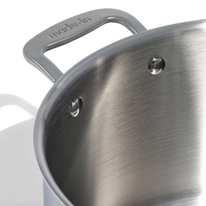 MADE IN Stainless Clad 12 QT Stockpot with Lid