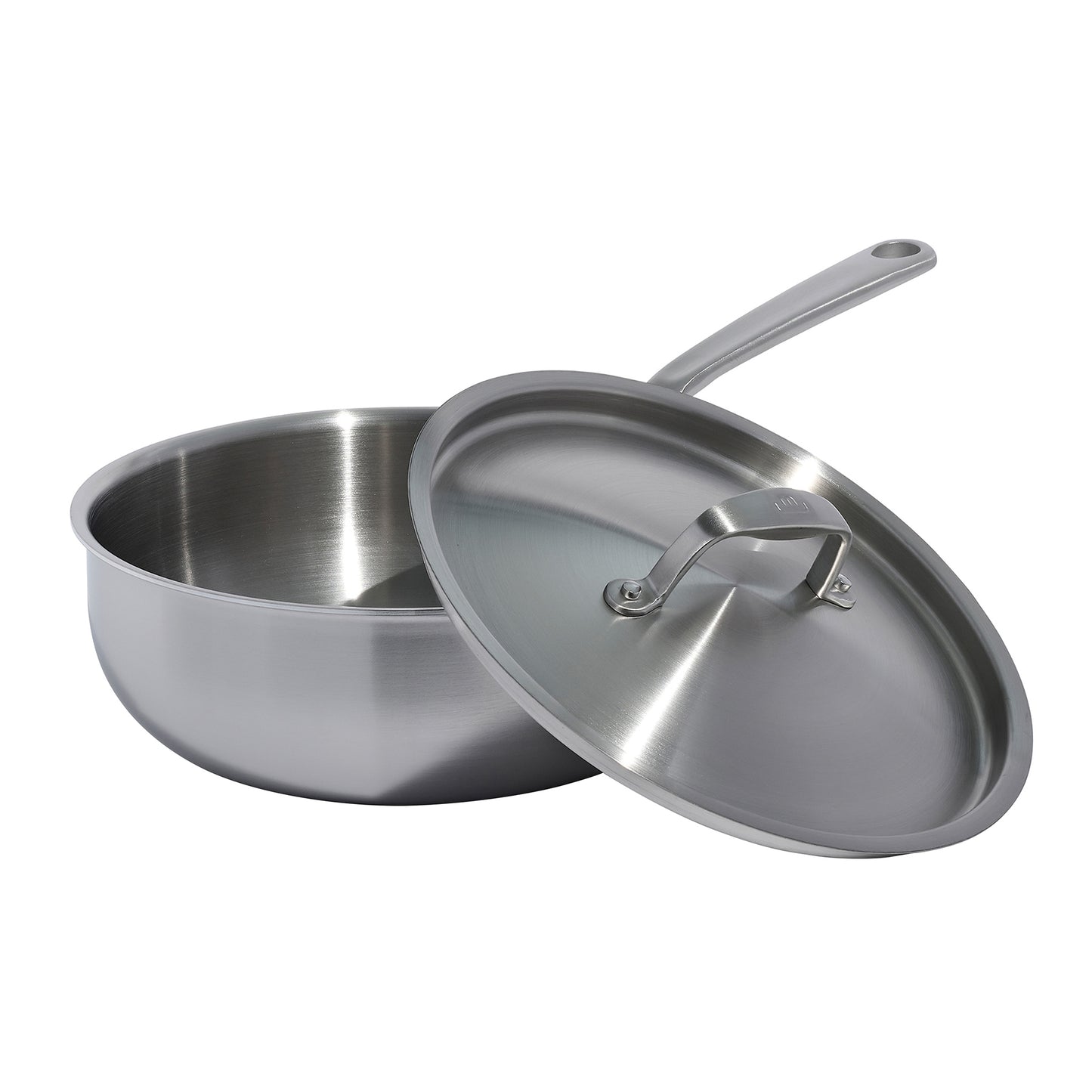 MADE IN Stainless Clad 3 qt. Saucier with Lid