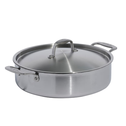 MADE IN Stainless Clad 6 qt. Rondeau with Lid
