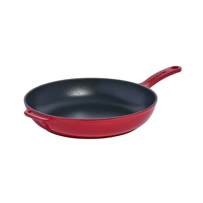MADE IN Enameled Cast Iron 11.5'' Skillet - Red
