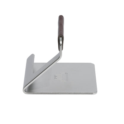 MADE IN Grill Press with Leather Handle Cover