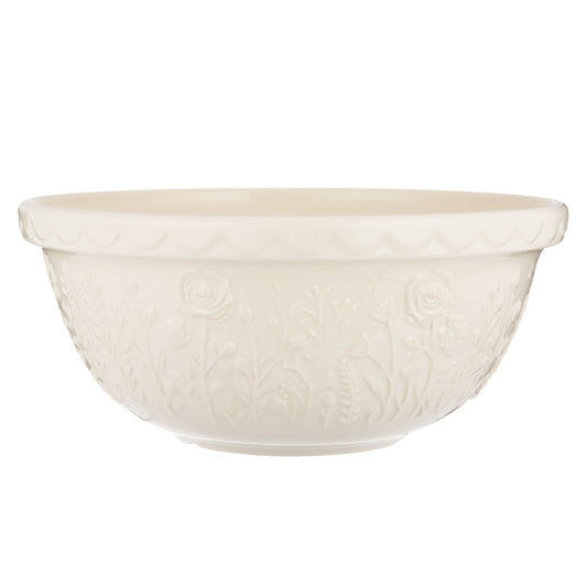 Mason Cash In the Meadow Rose Mixing Bowl-4.25 Qt.