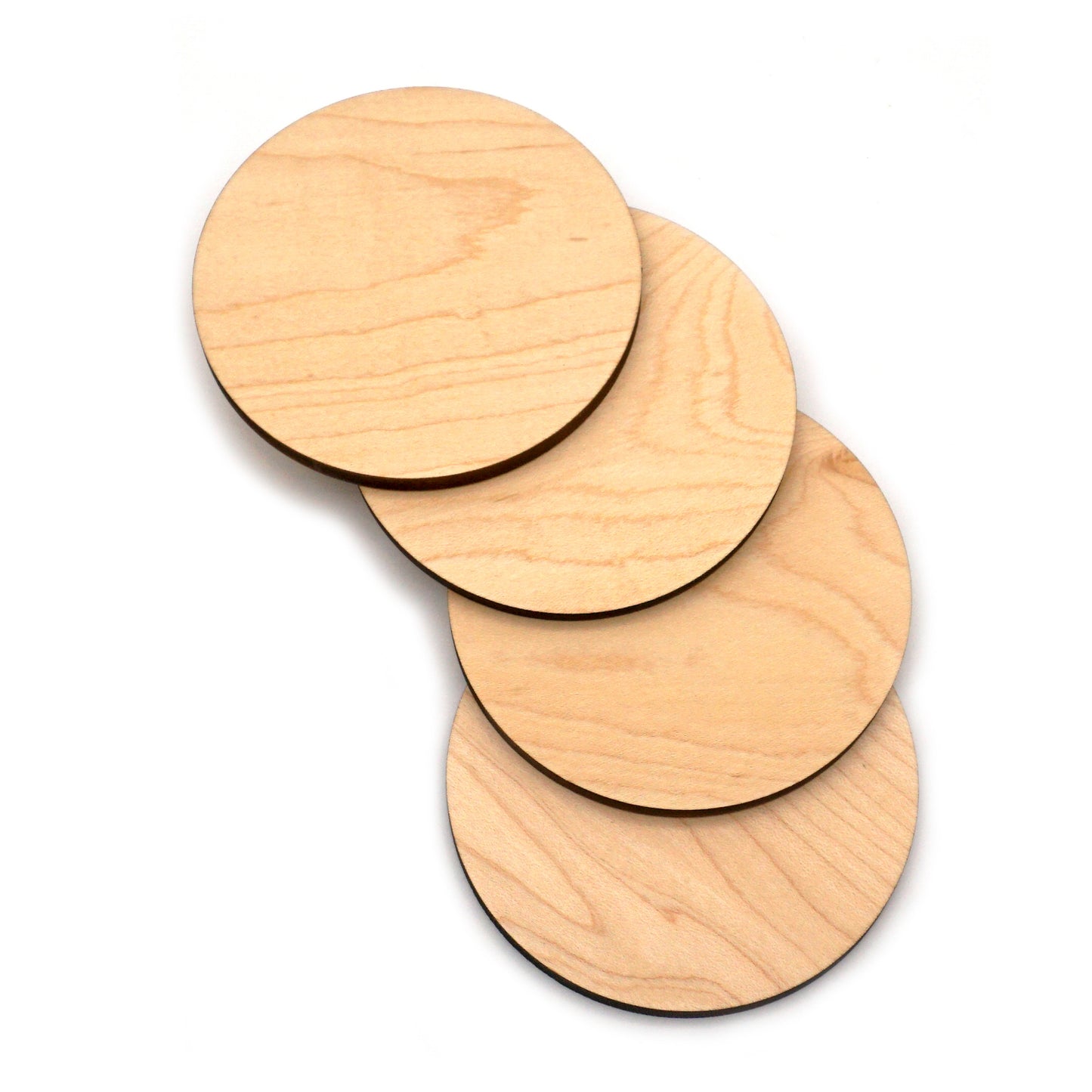 Maple Coasters-Set of 4