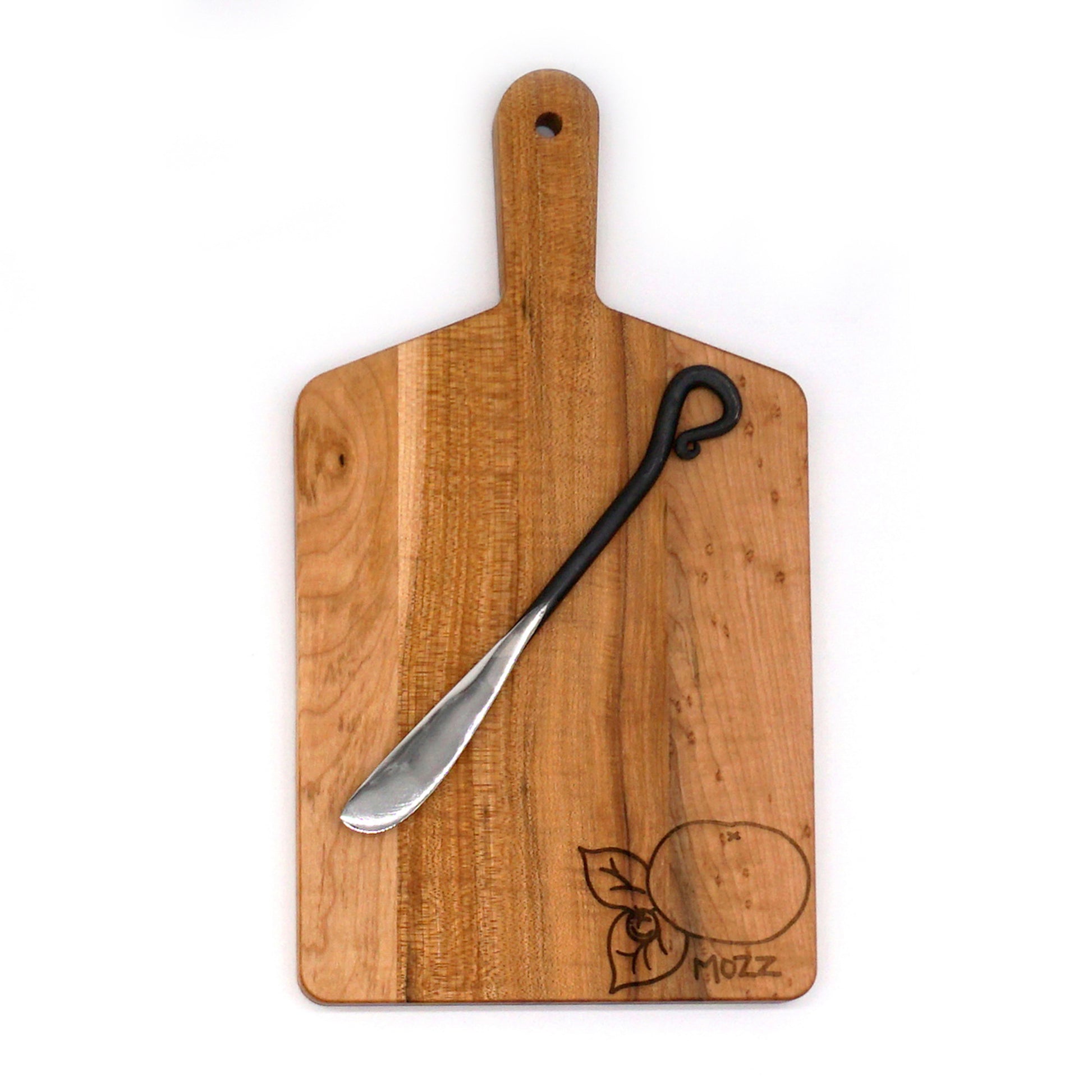 Maple Rectangle Handled Serving Board Gift Pack