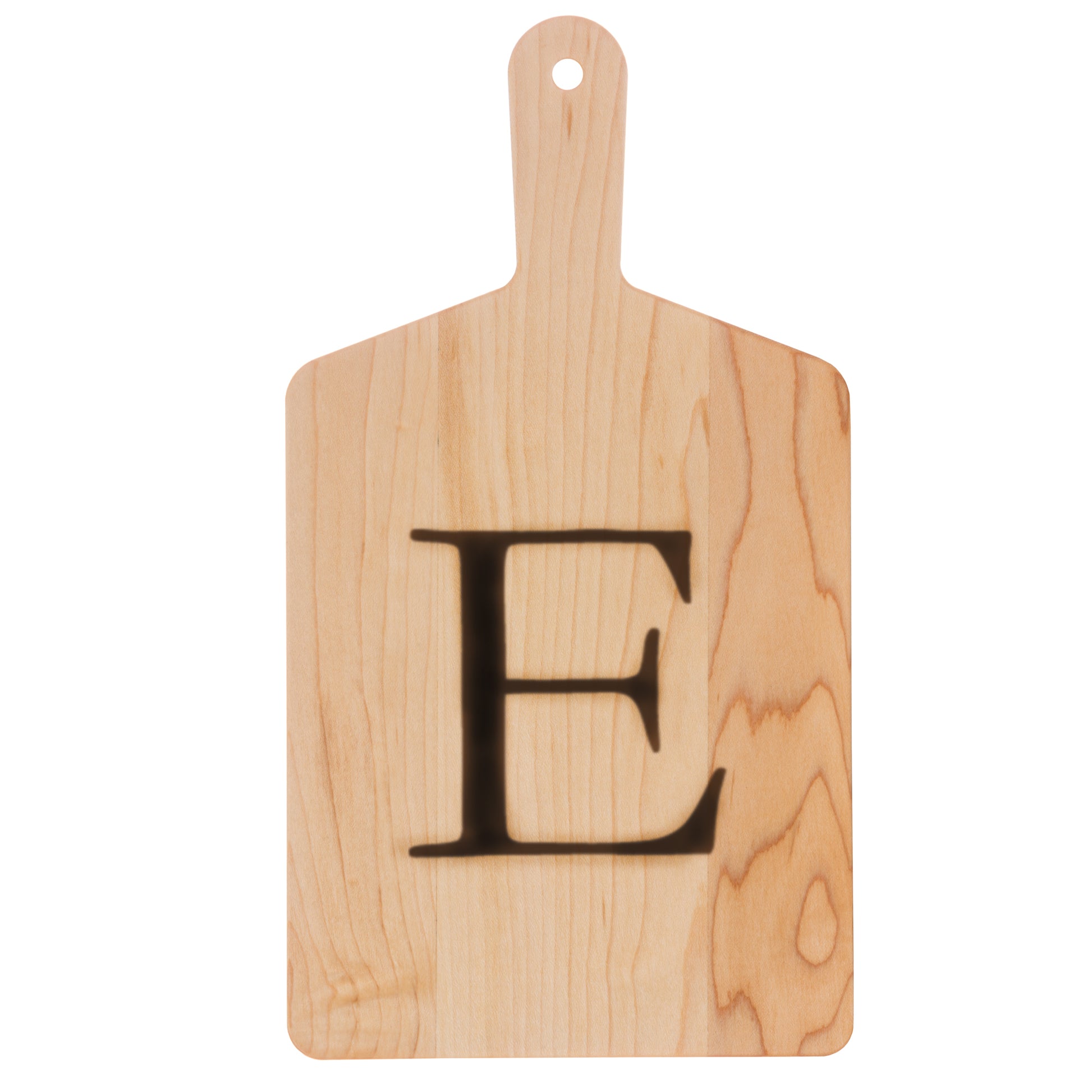 Monogrammed Maple Cheese Board Gift Pack