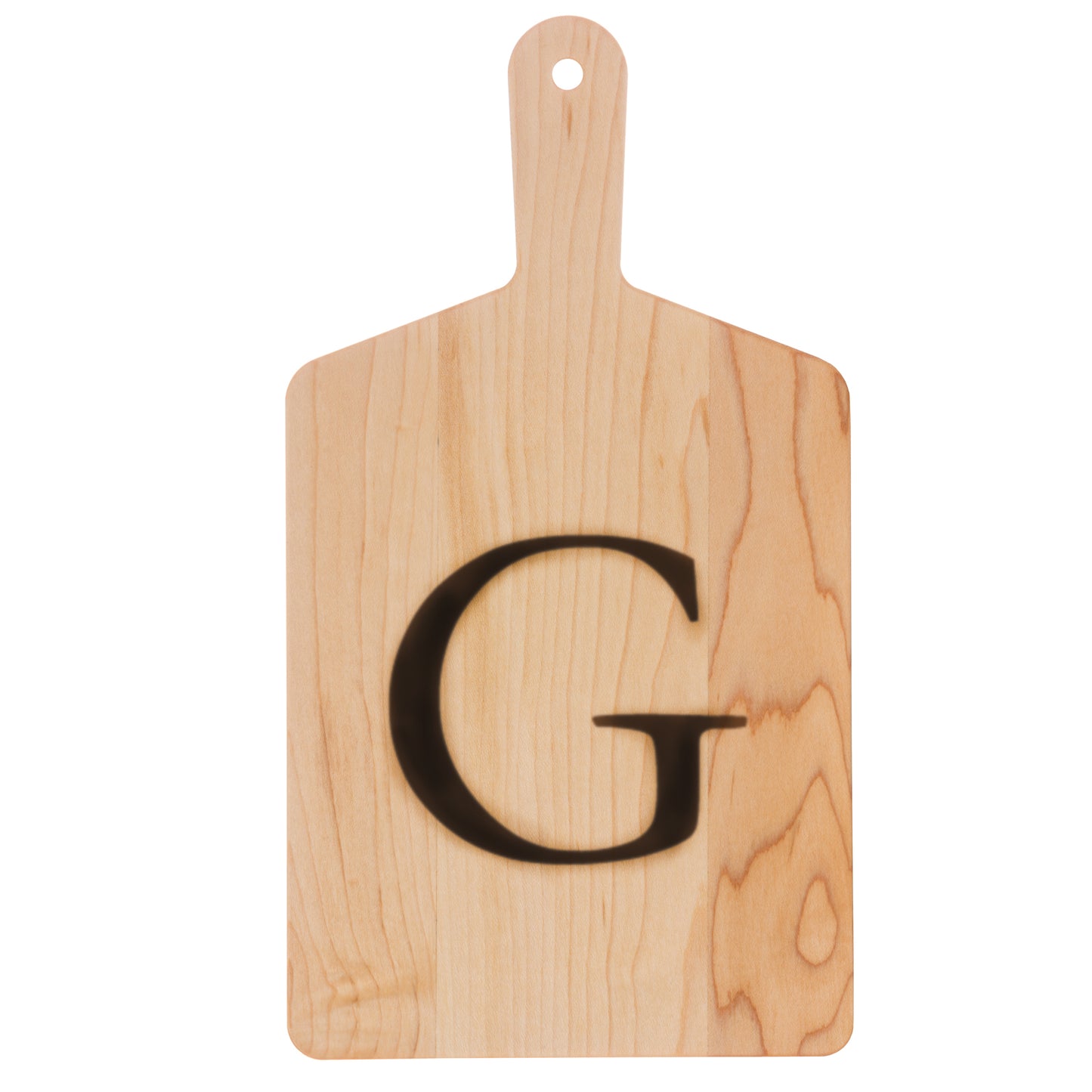 Monogrammed Maple Cheese Board Gift Pack