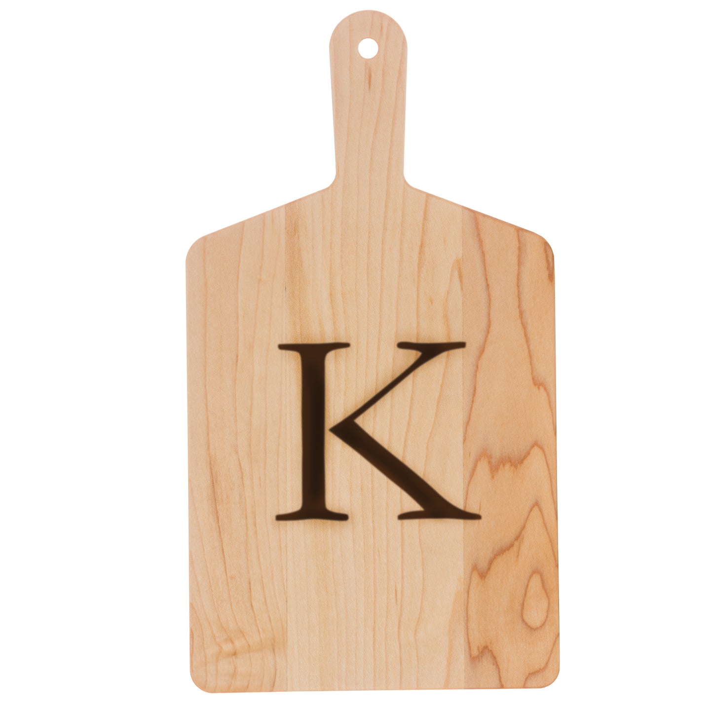 Monogrammed Maple Cheese Board Gift Pack