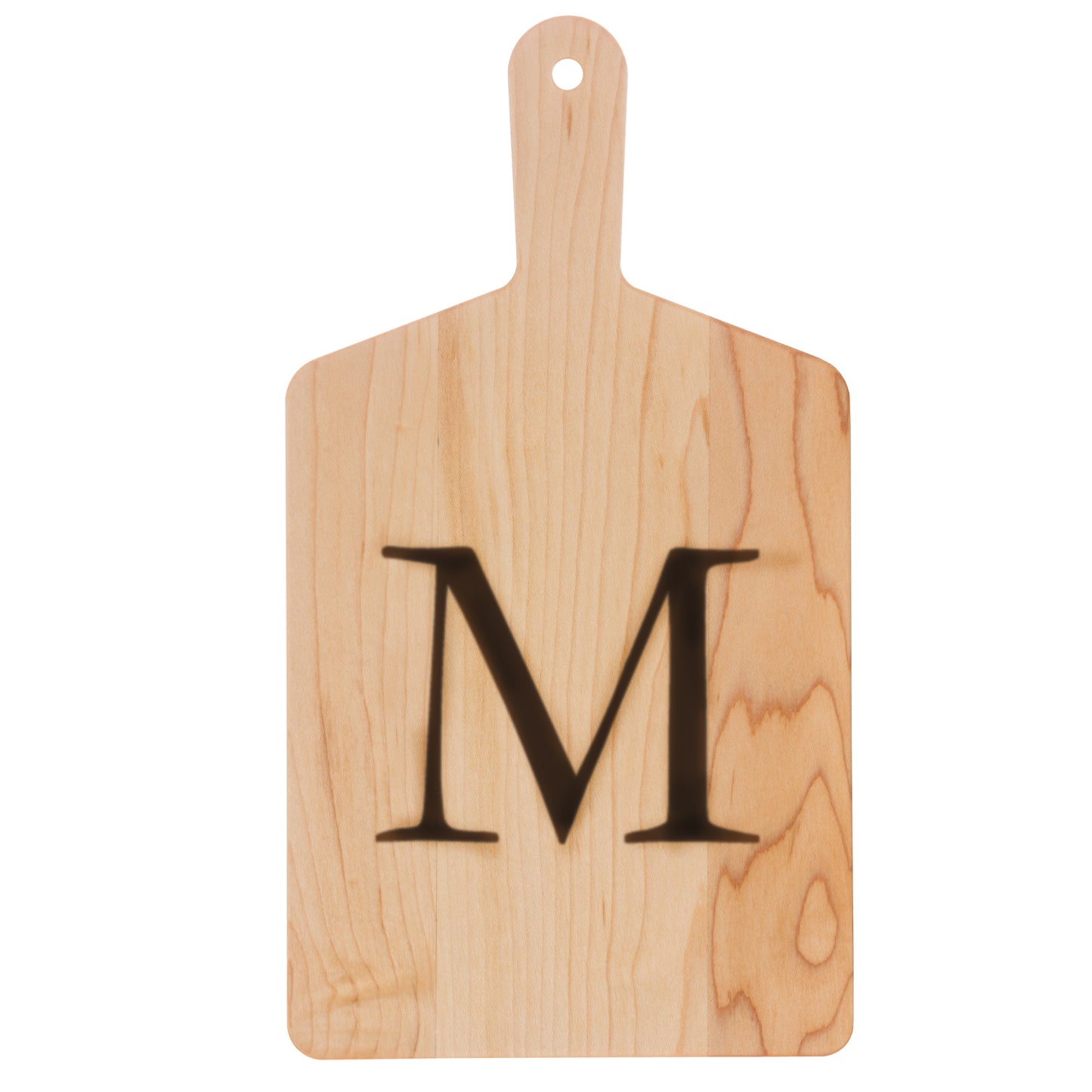 Monogrammed Maple Cheese Board Gift Pack