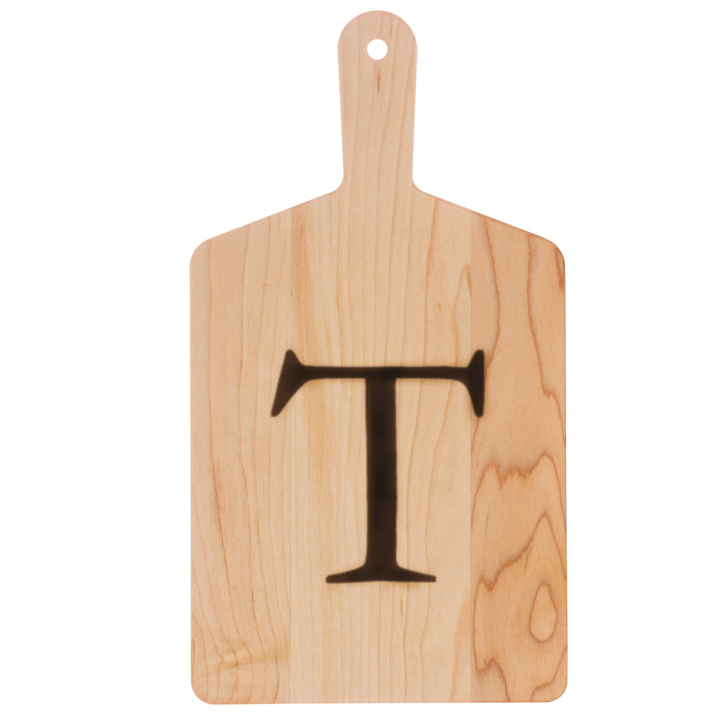 Monogrammed Maple Cheese Board Gift Pack