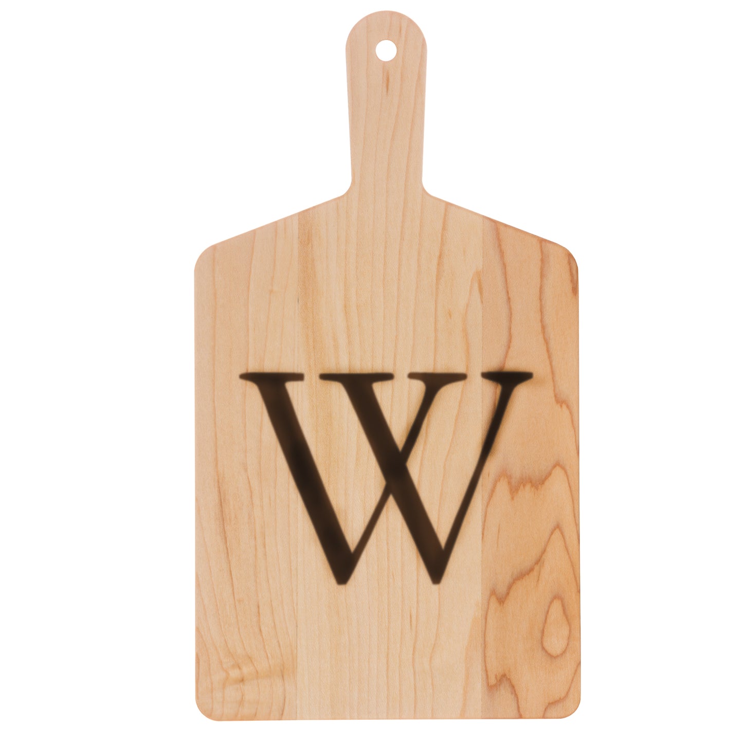 Monogrammed Maple Cheese Board Gift Pack