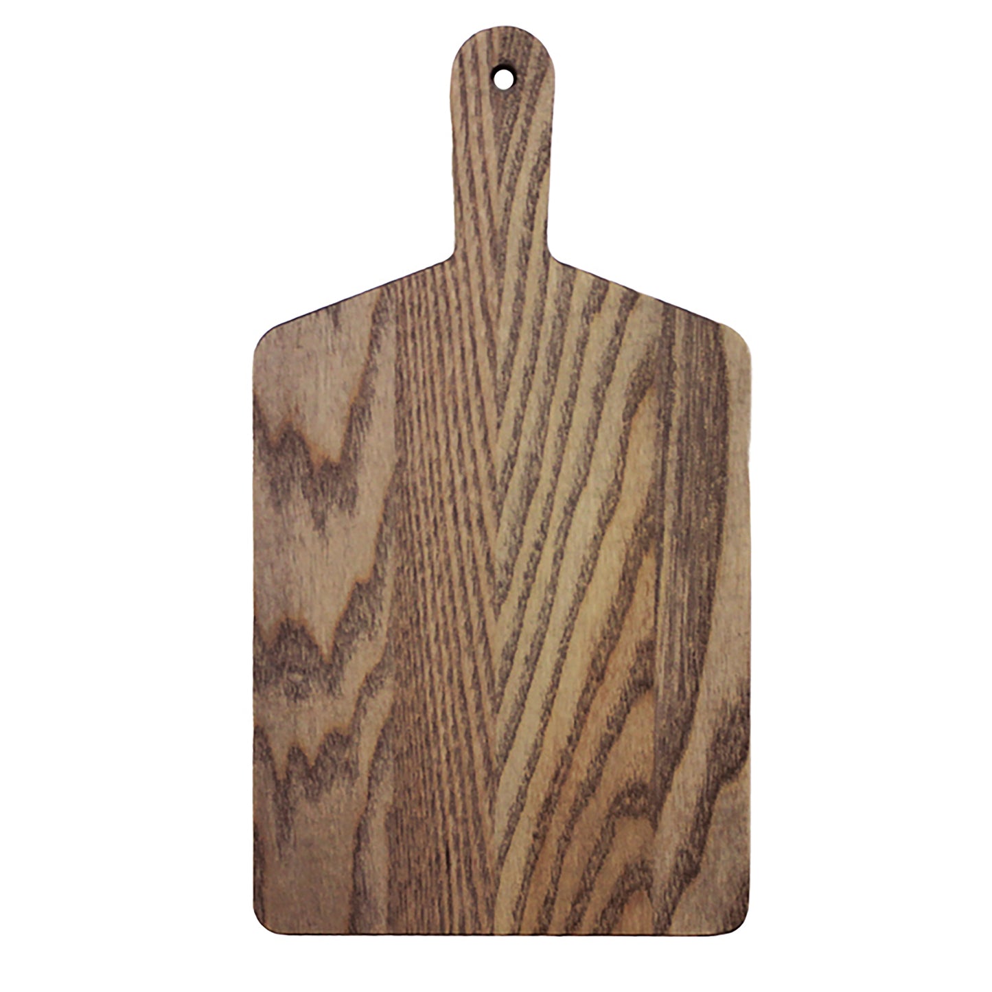 Ash Driftwood Rectangle Handle Cheese Board-11" x 6"