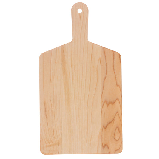  Maple Rectangle Handle Cheese Board-11" x 6"