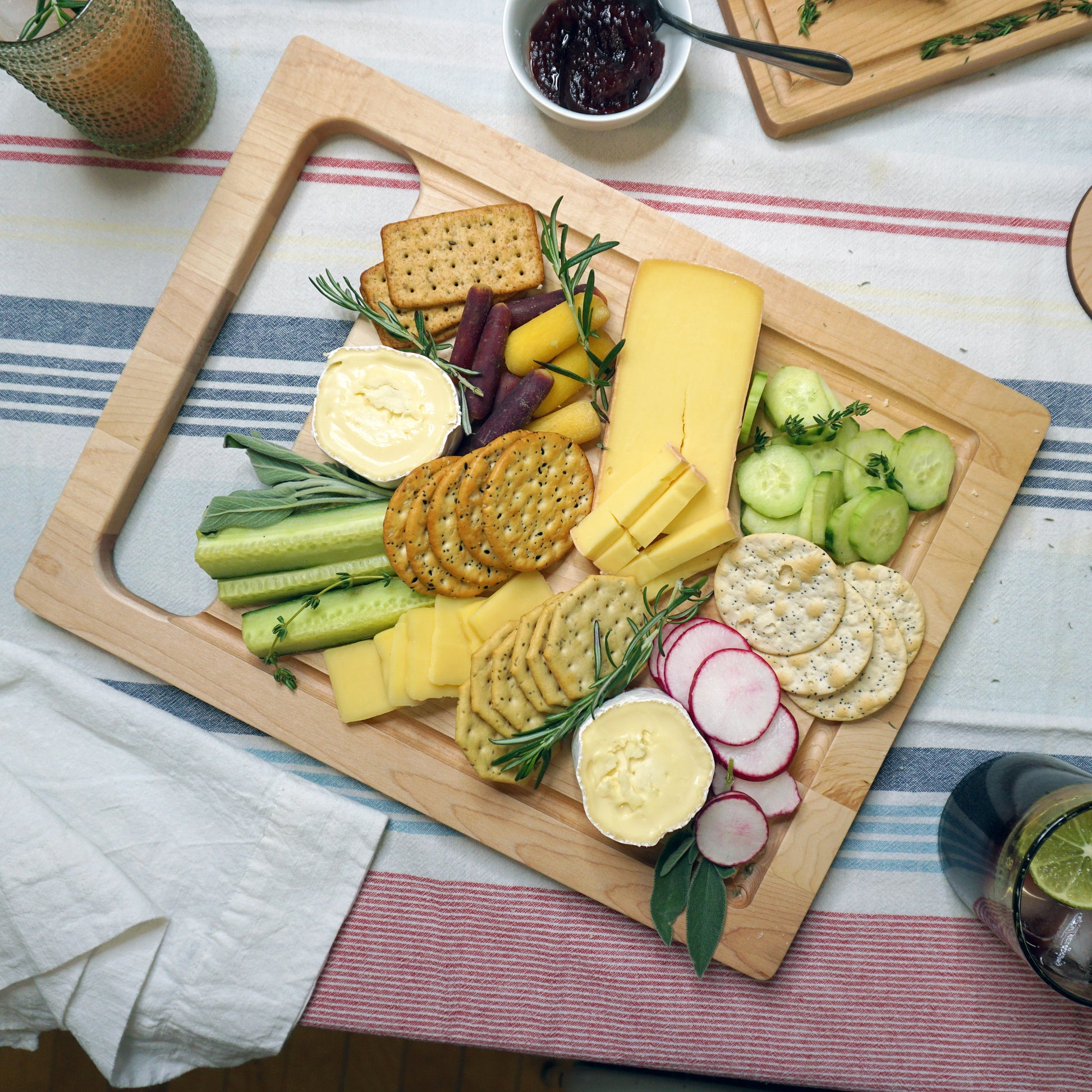 Maple Prep Cutting Board-16" x 12"