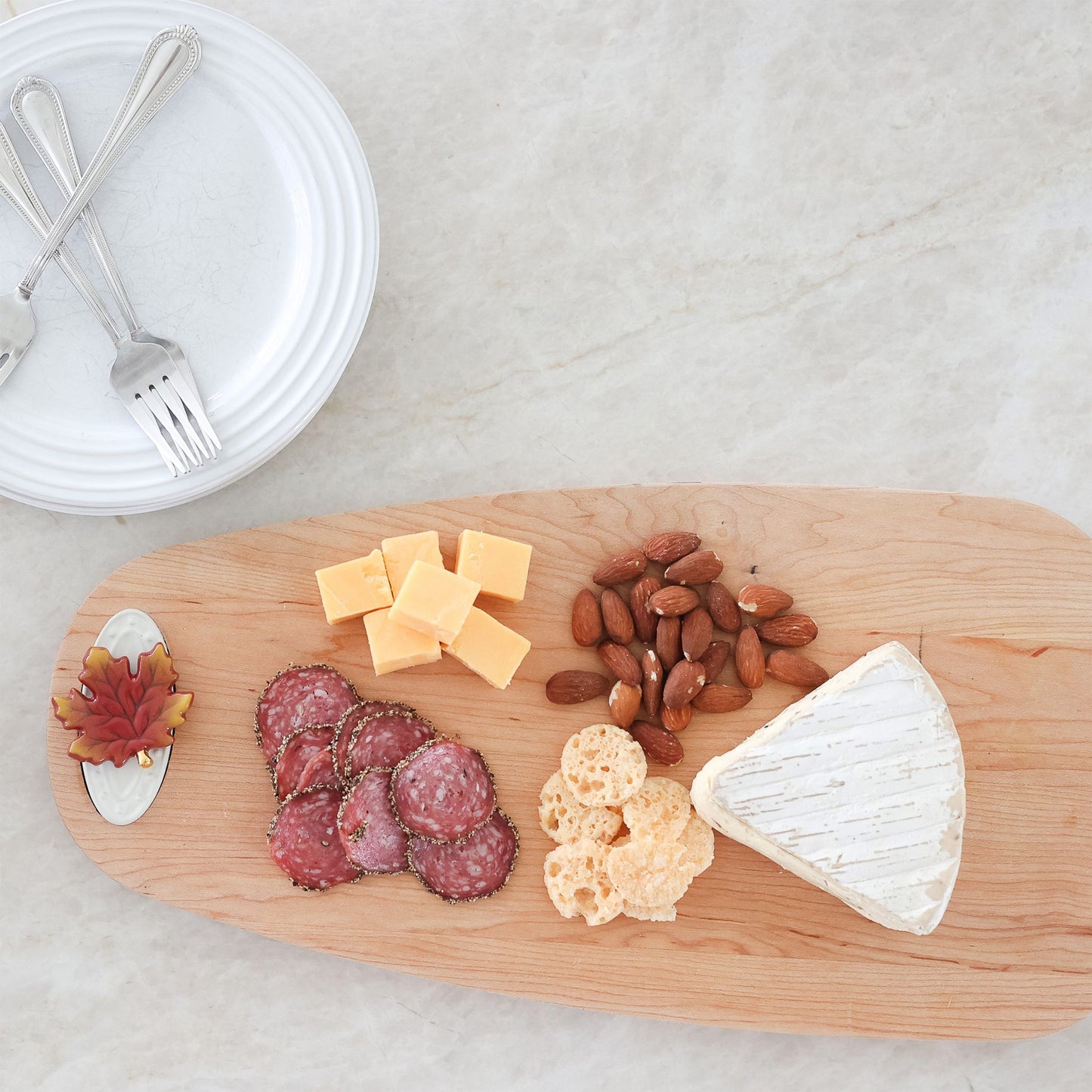 Nora Fleming Maple Tasting Board