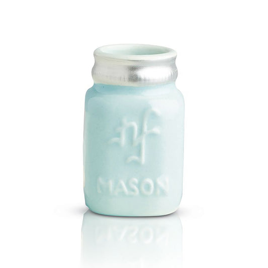 Nora Fleming Mini Mason Jar (You're a Mason)