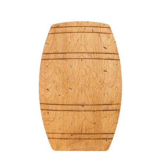 Maple Barrel Shaped Board-7 1/4" x 11 1/4"