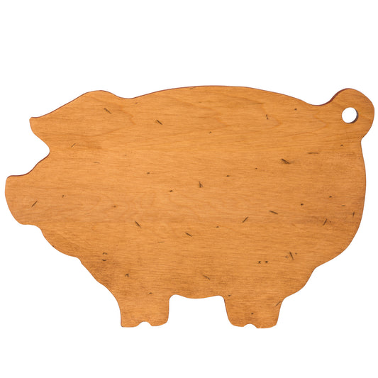 Maple Pig Shaped Board-10" x 12"