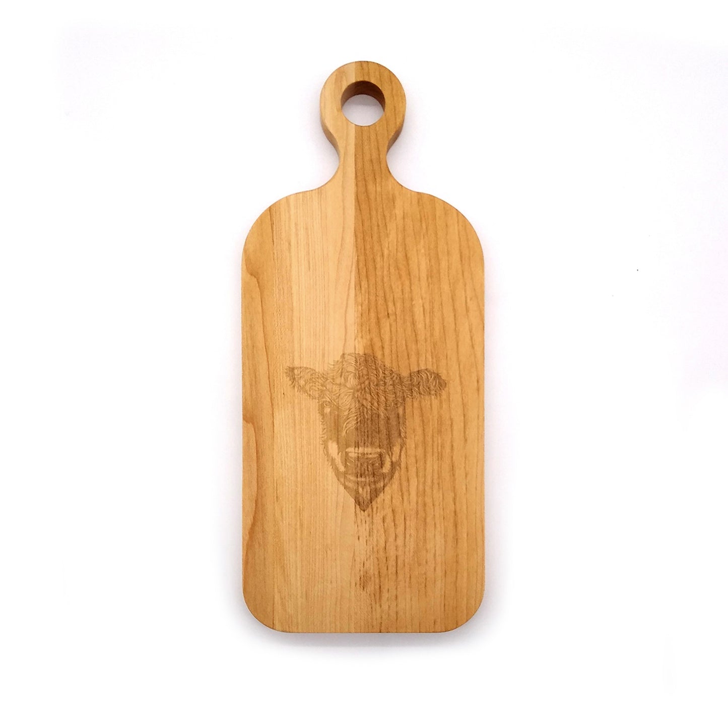 Laura Zindel Small Maple Paddle Serving Board - More designs available