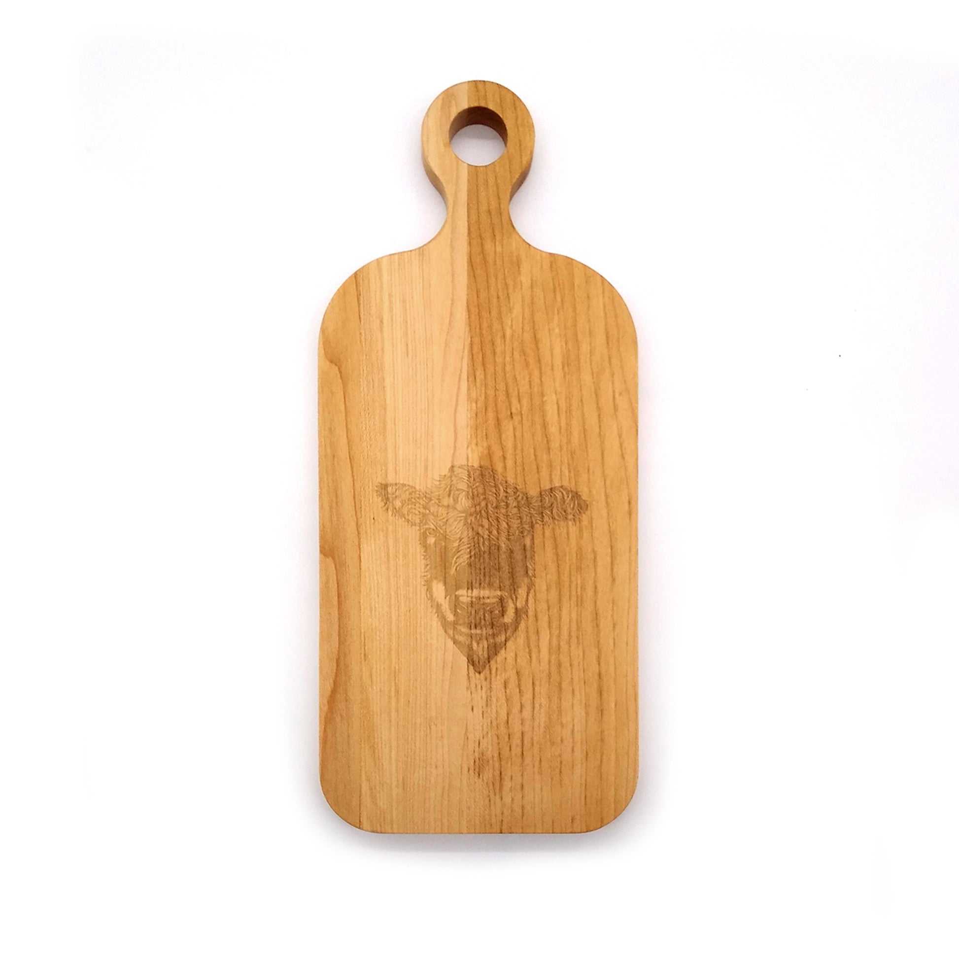 Laura Zindel Small Maple Paddle Serving Board - More designs available