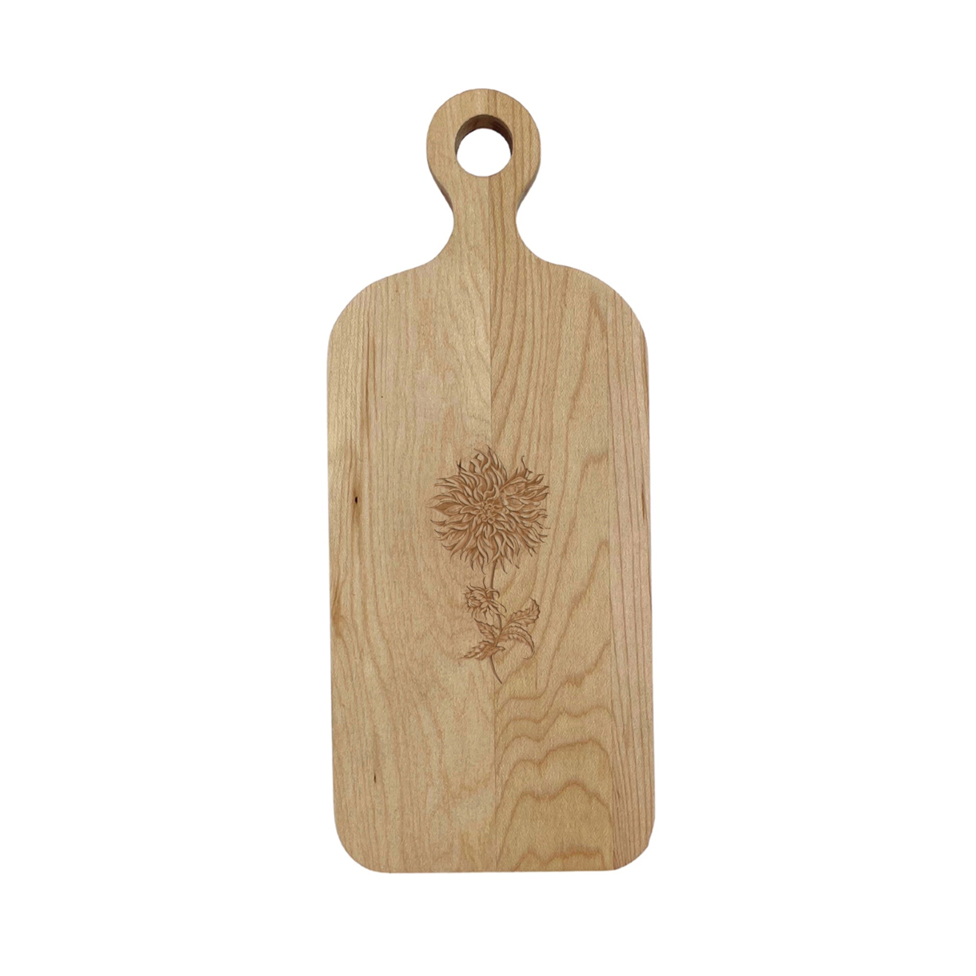 Laura Zindel Small Maple Paddle Serving Board - More designs available