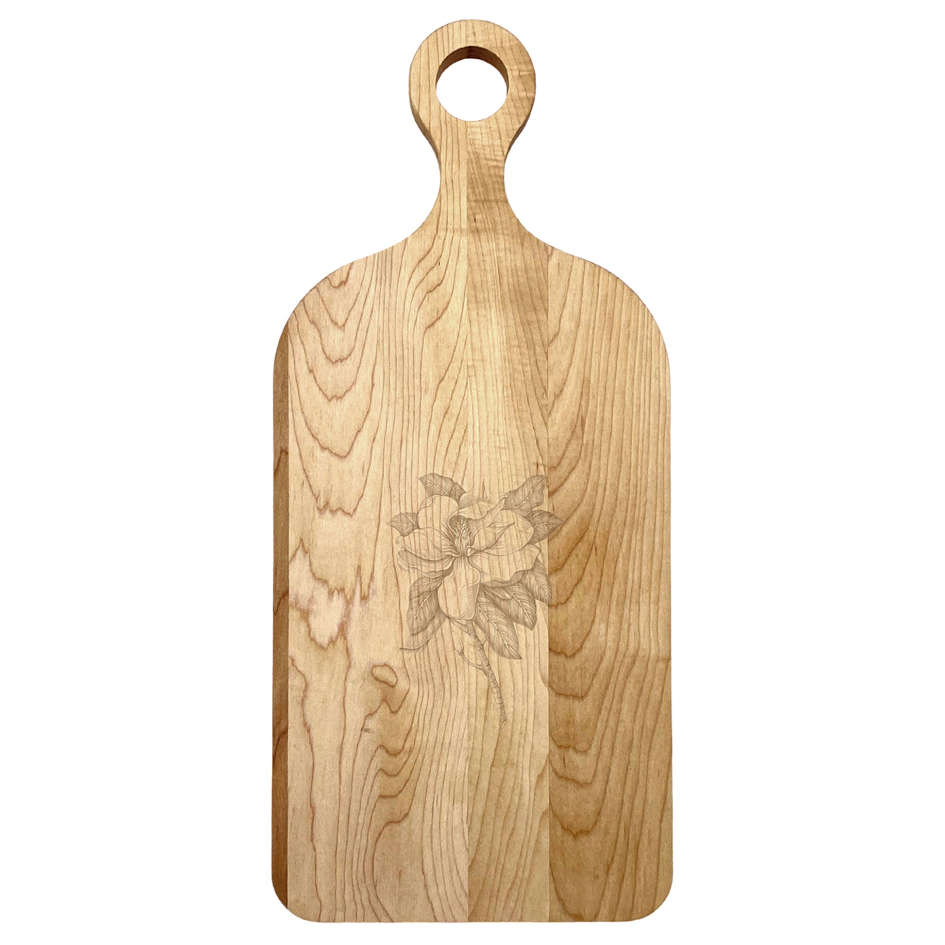 Laura Zindel Large Maple Paddle Serving Board - More designs available