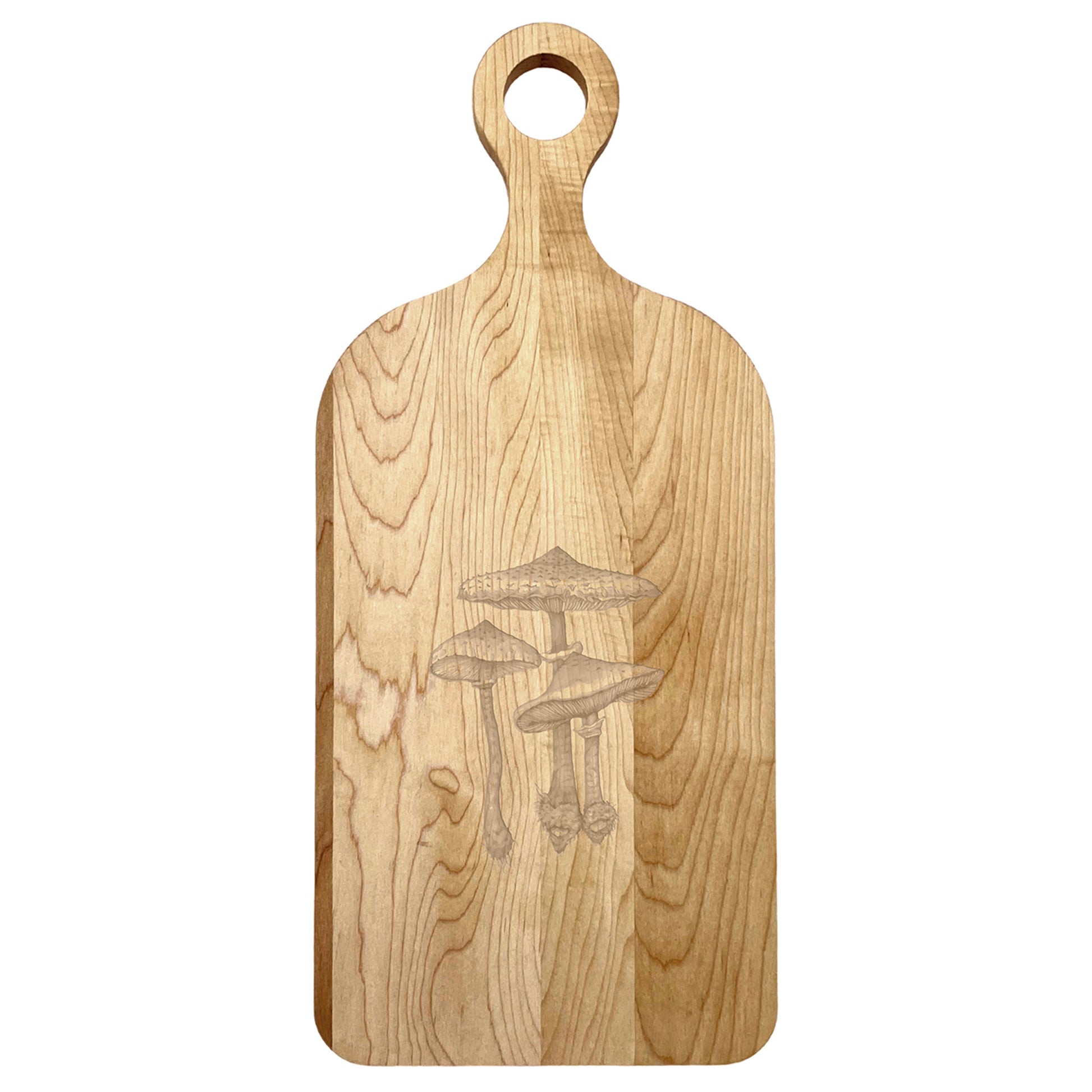 Laura Zindel Large Maple Paddle Serving Board - More designs available