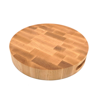 Professional End Grain Maple Board-12" Round