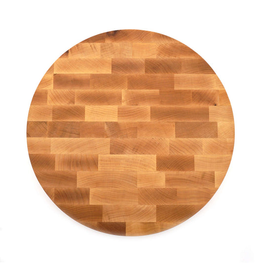 Professional End Grain Maple Board-16" Round