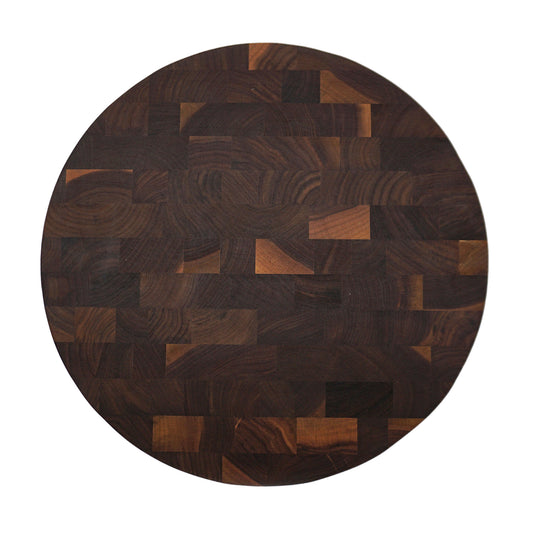 Professional End Grain Walnut Board - 16" Round