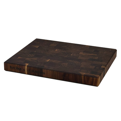 Black Angus Walnut End Grain Cutting Board-20" x 16"