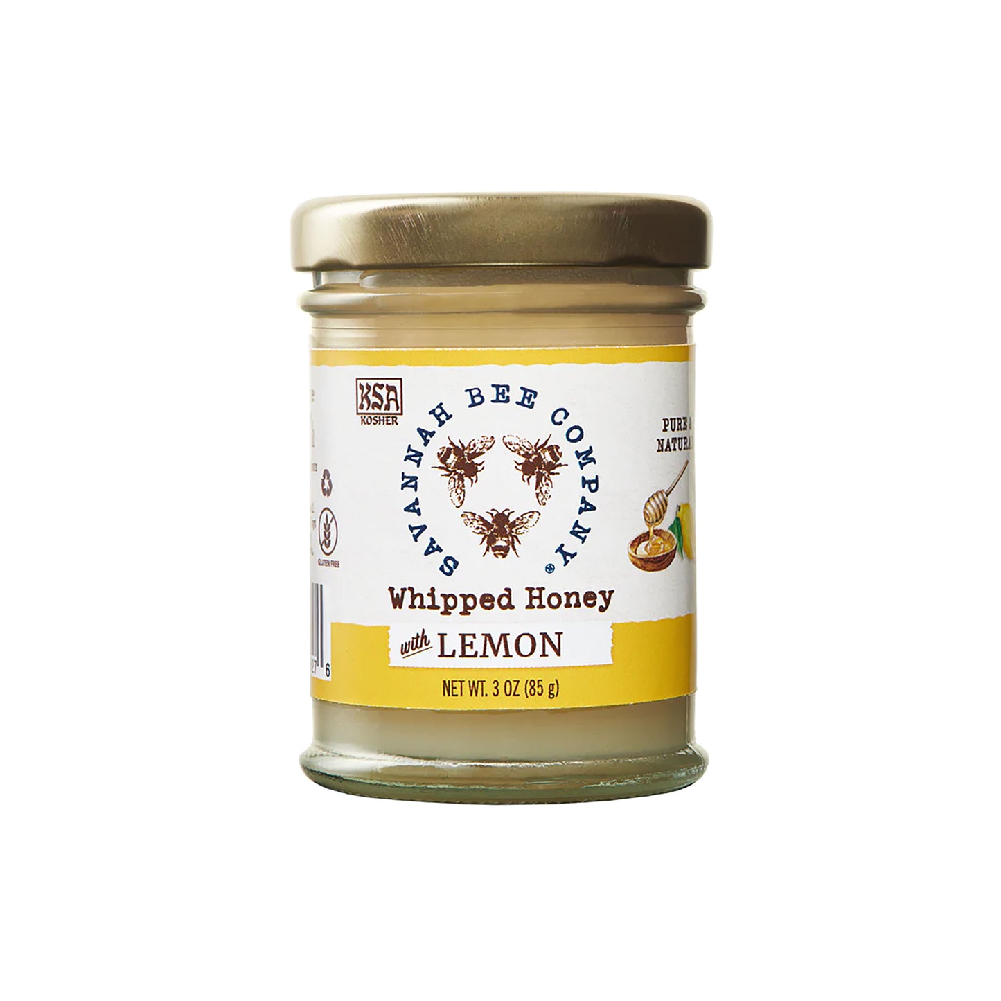 Whipped Honey with Lemon- 3 oz.