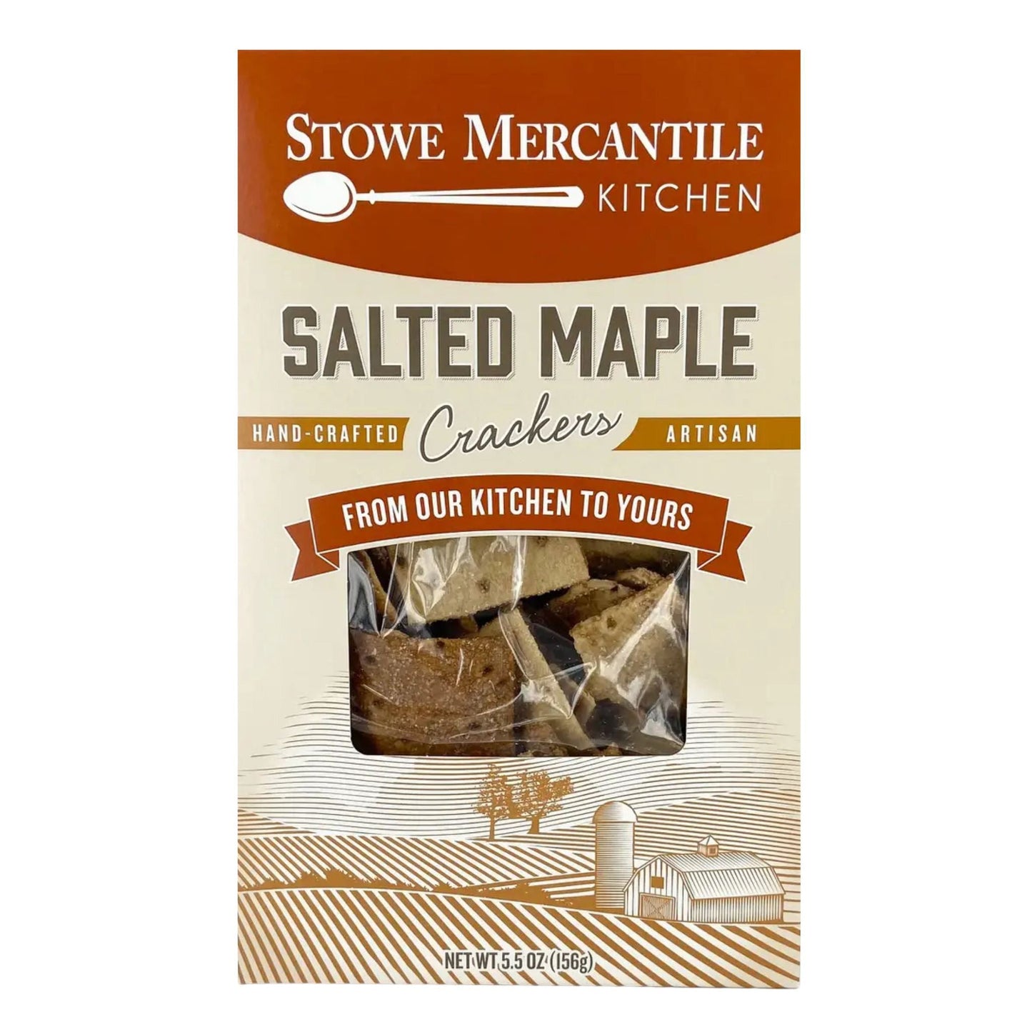 Stowe Mercantile Kitchen's Salted Vermont Maple Crackers