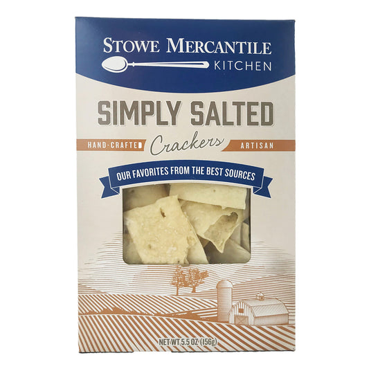 Stowe Mercantile Kitchen's Simply Salted Crackers