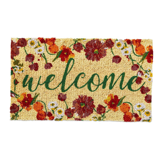 Blooming Welcome Doormat