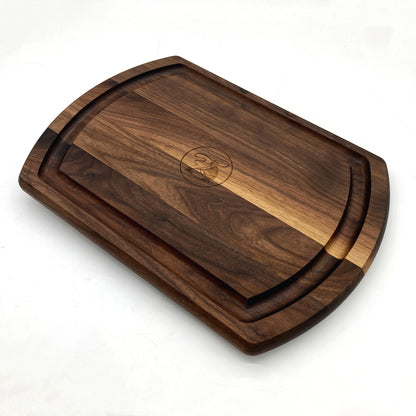 Black Angus Walnut Turnabout Reversible Carving Board-20" x 14"